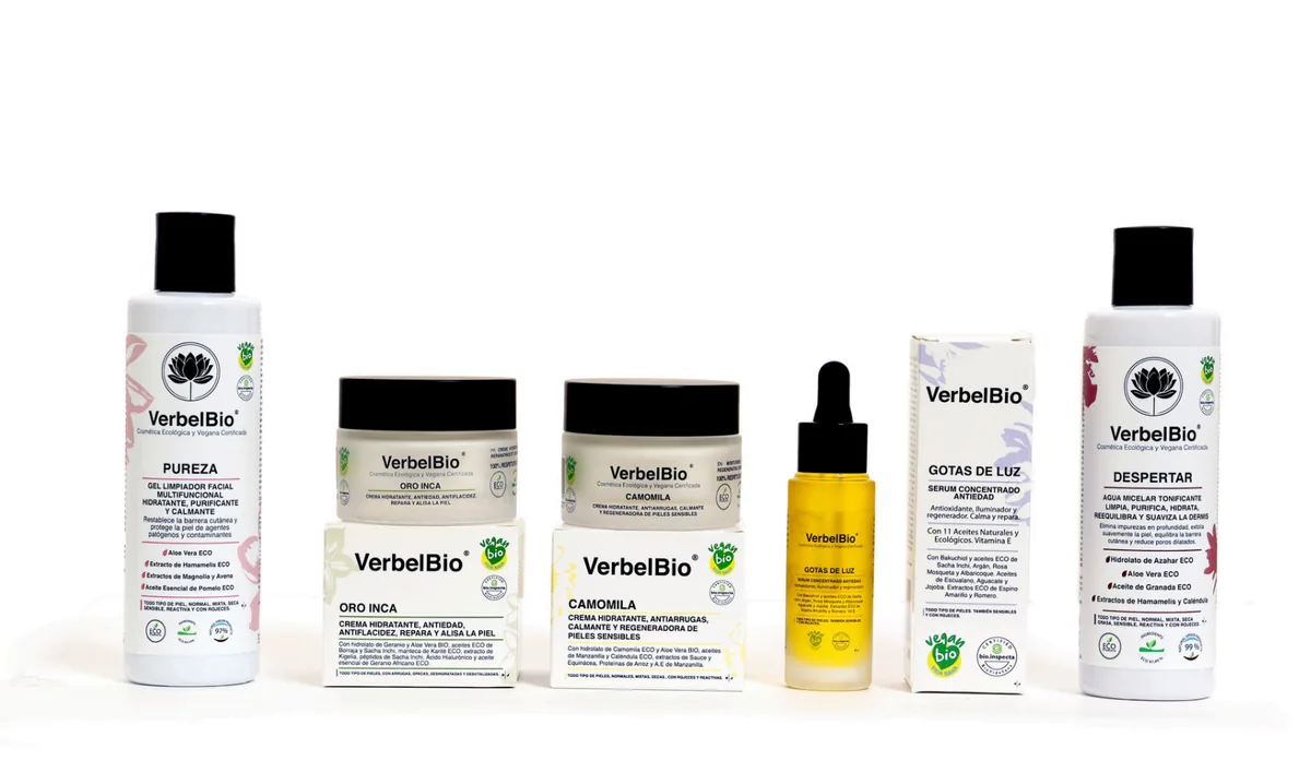 Packaging y diseño de marca de Verbelbio